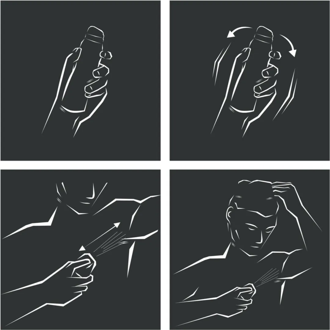 Dove Deodorant Deospray Men + Care Invisible Dry 150 mL - Voordeelverpakking 6 stuks