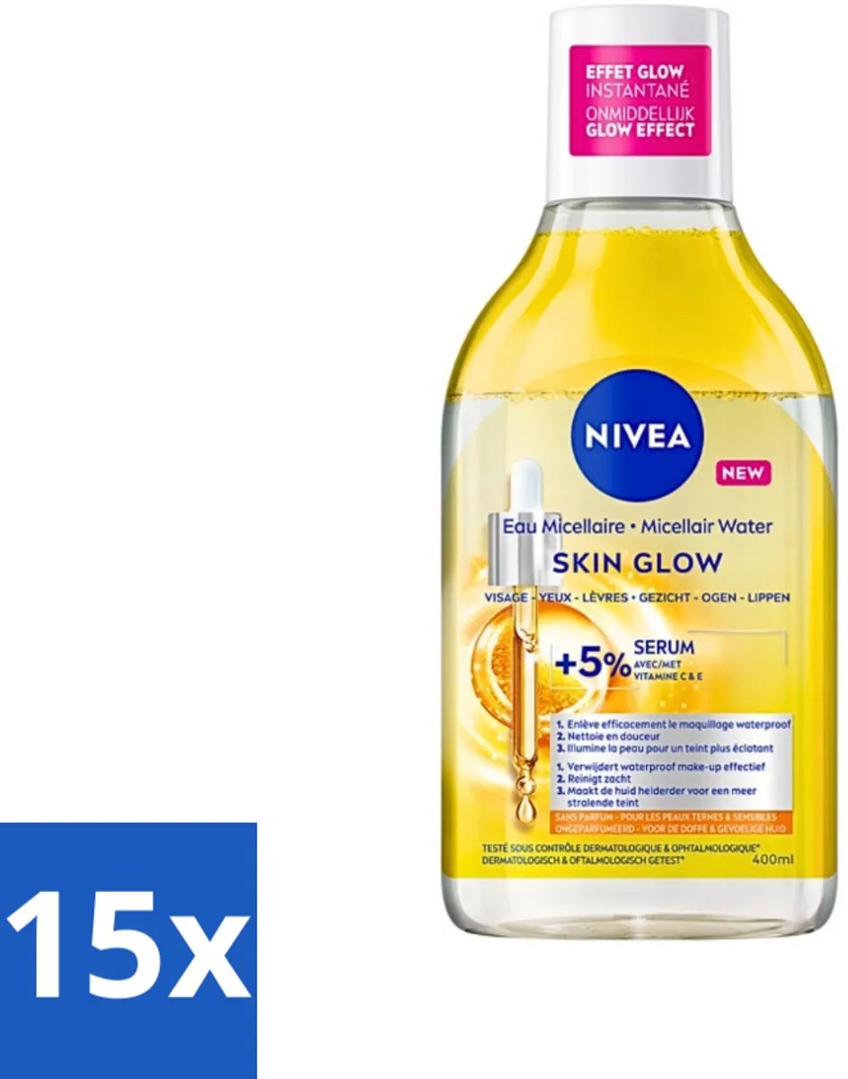 NIVEA Micellair Water Serum Verrijkt Stralend 400ml