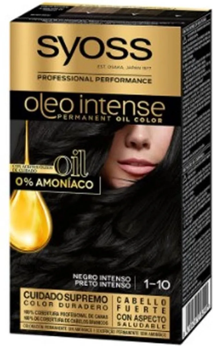 Syoss Permanente Kleur Zwart N1 500ml