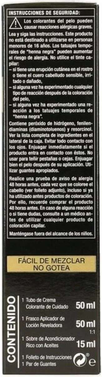 Syoss Permanente Kleur Zwart N1 500ml