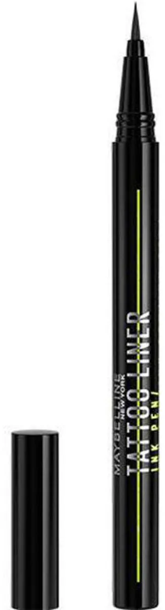 Maybelline Tattoo Liner Ink Pen Eyeliner - 2x1ml Zwart
