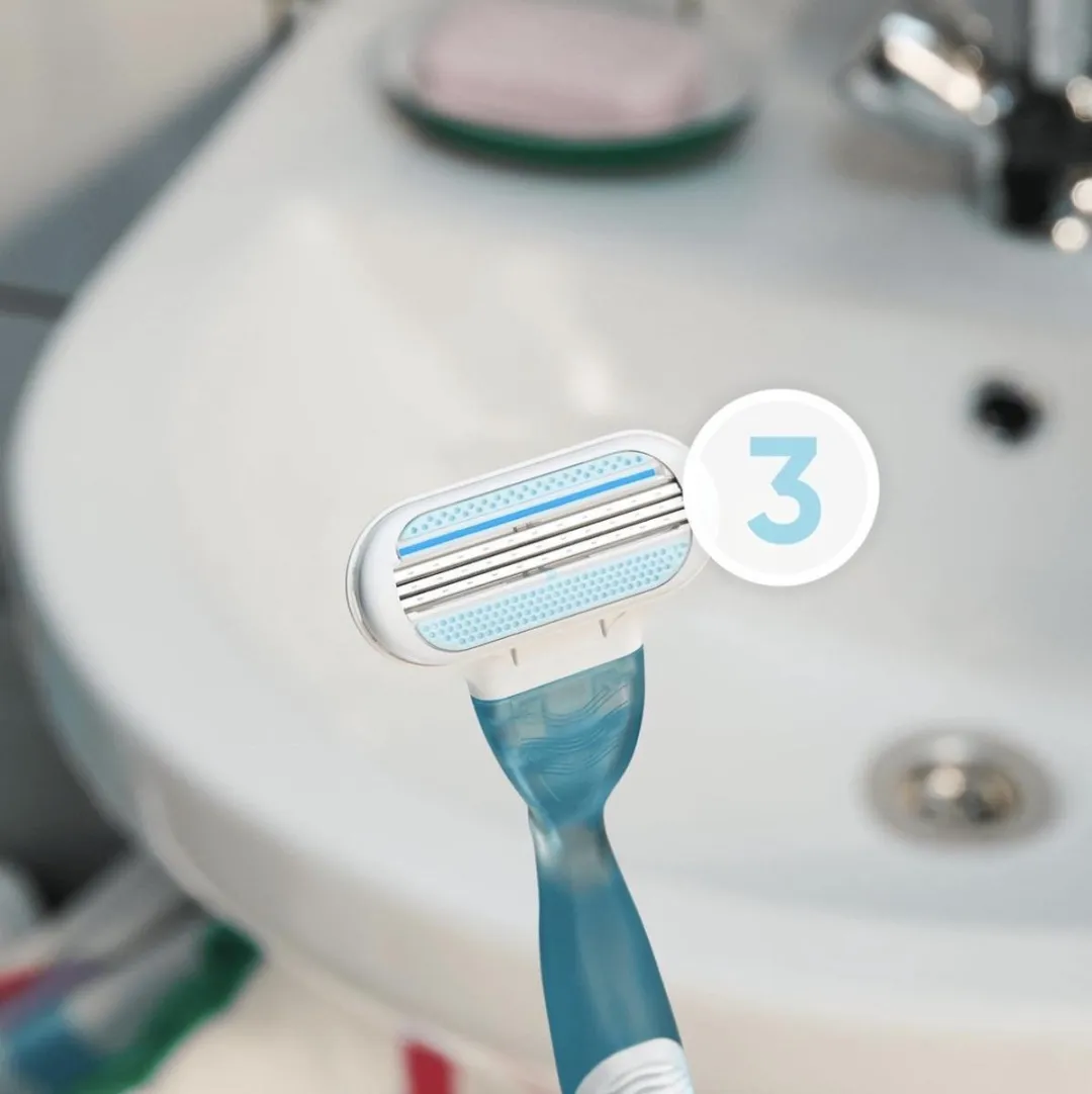 Gillette Venus Smooth Scheermesjes 4 Stuks - 3 Bladen