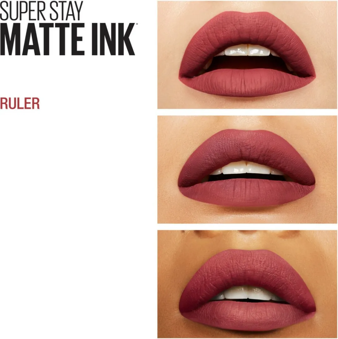 Maybelline SuperStay Matte Ink 80 Ruler - 3 Stuks