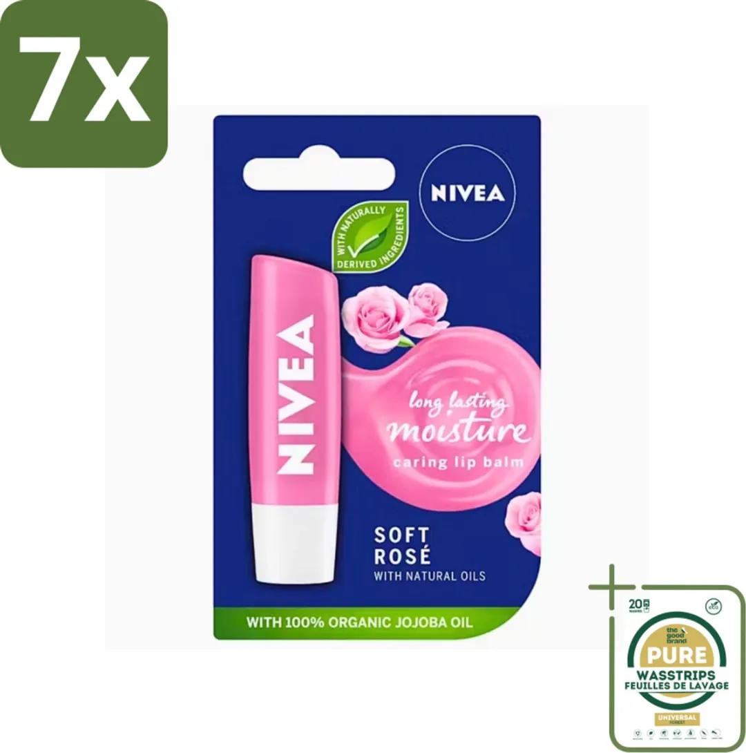 NIVEA Lippenbalsem Soft Rose 39g