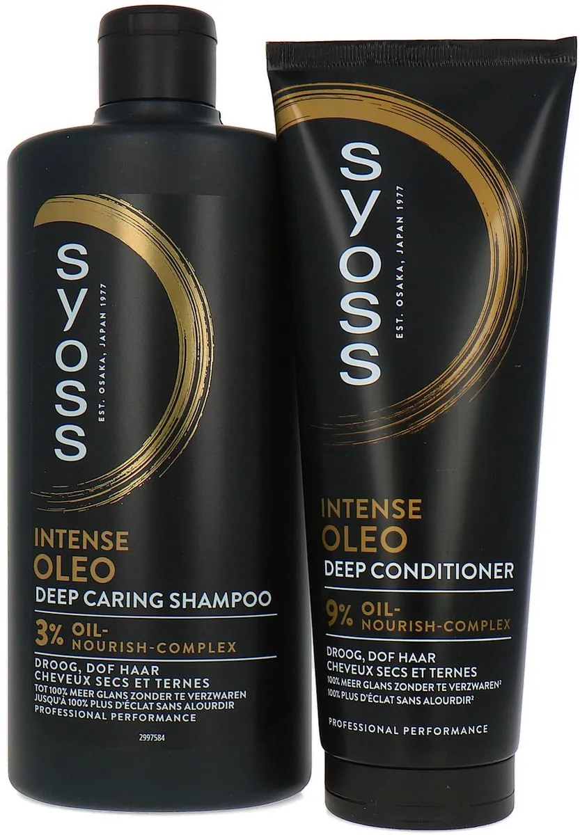 SYOSS Intense Oleo Shampoo & Conditioner