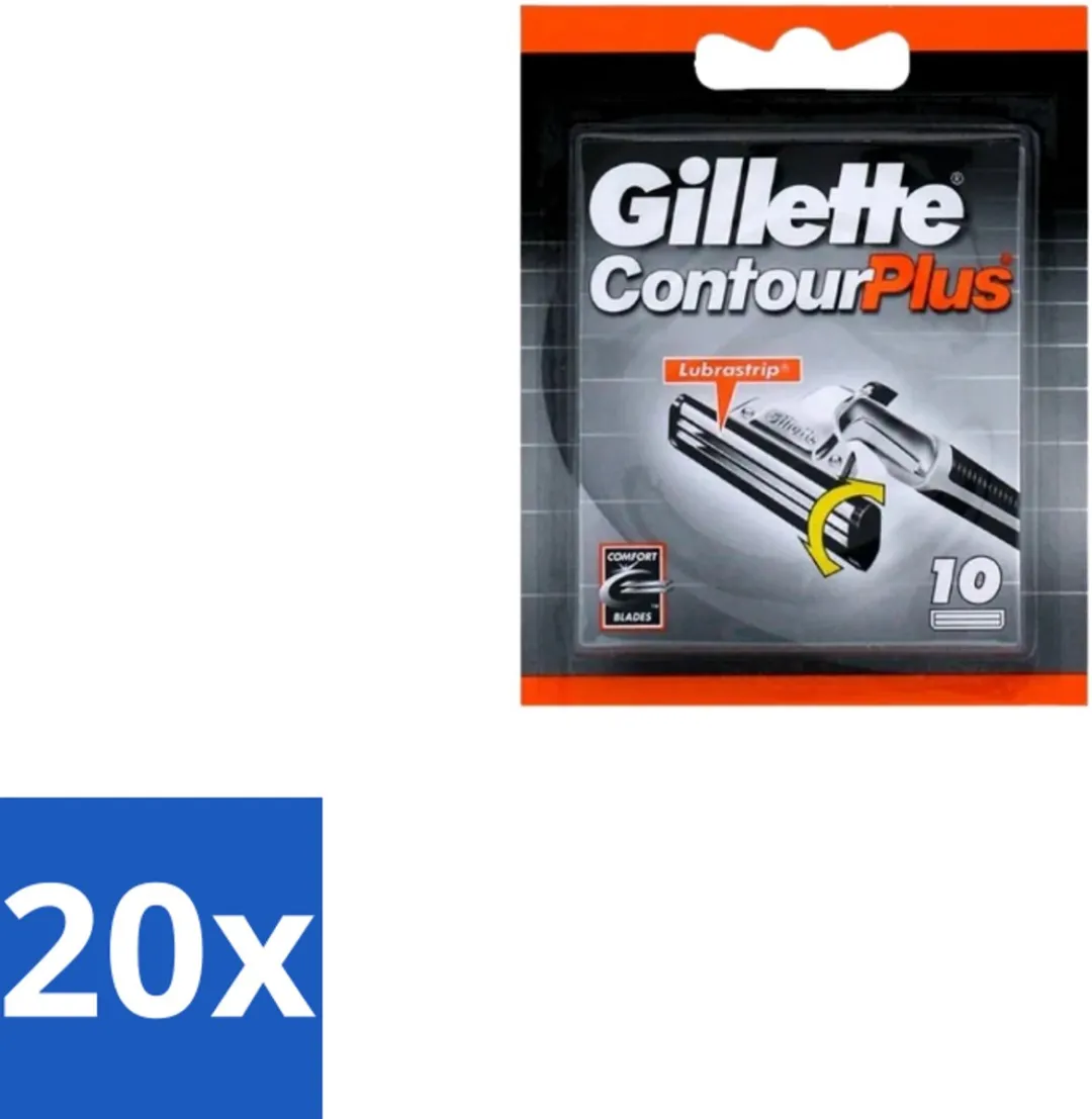 Gillette Contour Plus Wegwerpscheermesjes 10 Mesjes