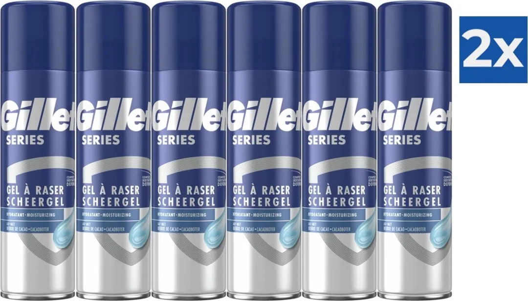 Gillette Series Moisturizing Scheergel 200ml