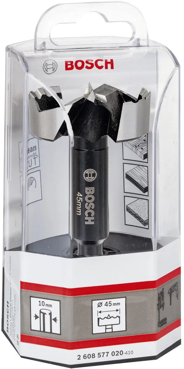 Bosch Machinehoutboor 45mm - Hout - MPN 2 608 577 020 - afbeelding 5 van 6