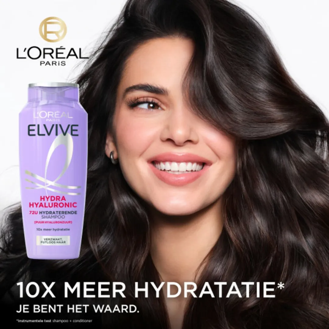 L'Oréal Paris Elvive Hydra Hyaluronic Shampoo 250ml - 20 Stuks