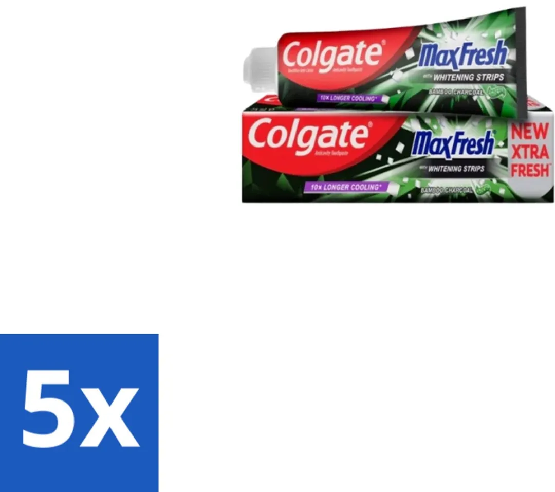 Colgate MaxFresh Whitening Bamboo Charcoal Tandpasta 100ml
