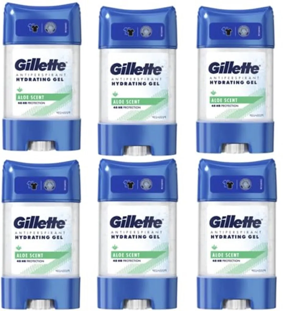 Gillette Hydra Aloë Antitransparante Gel 70ml