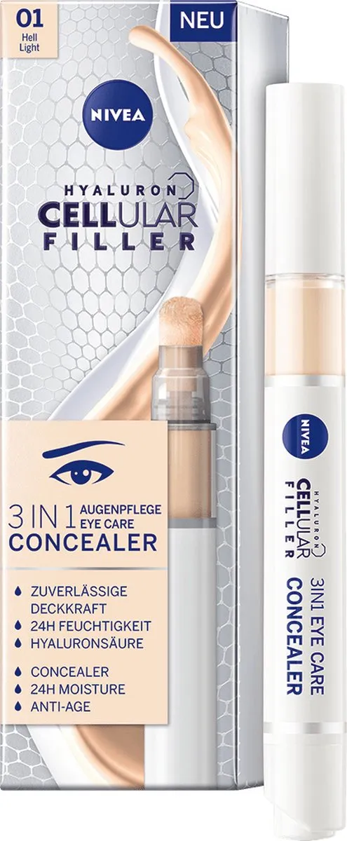 NIVEA Hyaluron Cellular Filler 3in1 Eye Care Cushion 4ml