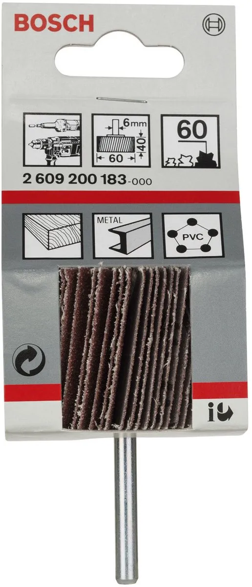 Bosch - Lamellenslijper 6 mm, 60, 60 mm, 40 mm