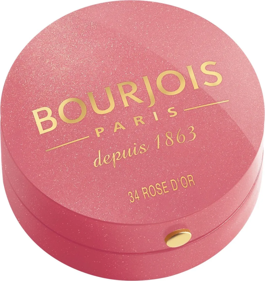 Bourjois Little Round Pot Blush 34 Rose d'Or - 2,5 ml