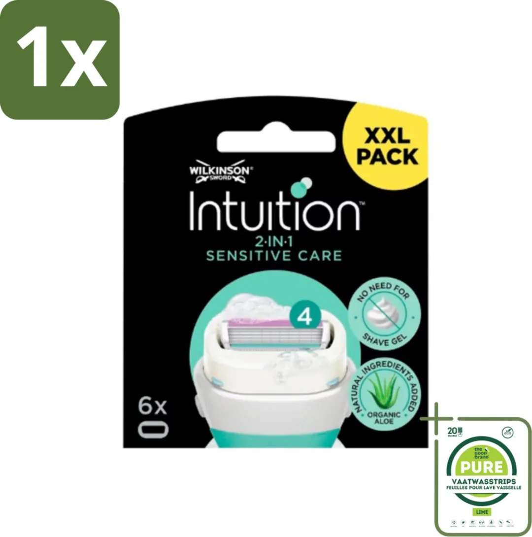 Wilkinson Intuition Navulmesjes 2-in-1 Sensitive Care