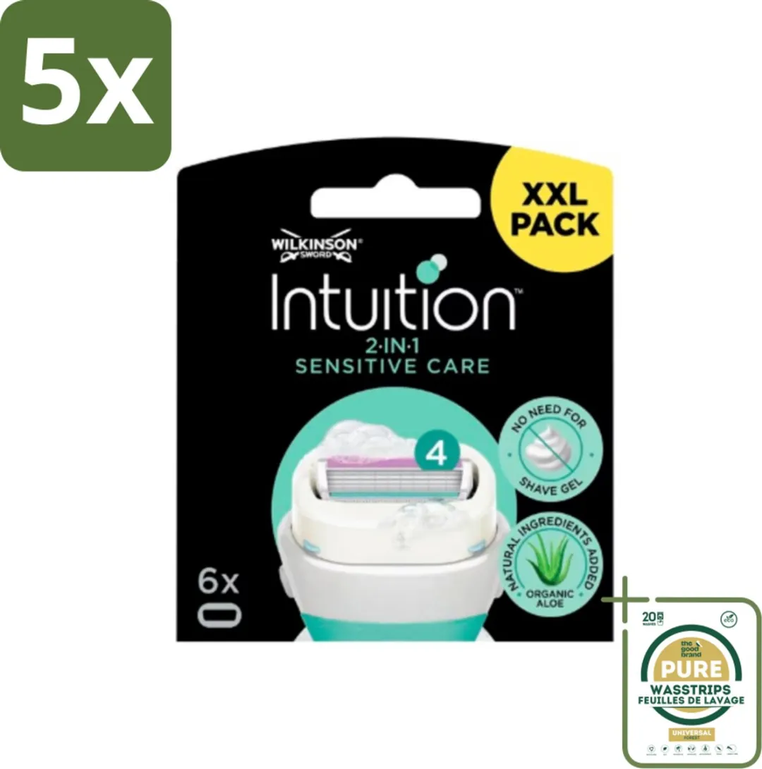 Wilkinson Intuition Navulmesjes Sensitive Care 6 Stuks