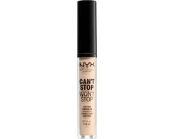 NYX Can't Stop Won't Stop Concealer Light Ivory - 3.5ml