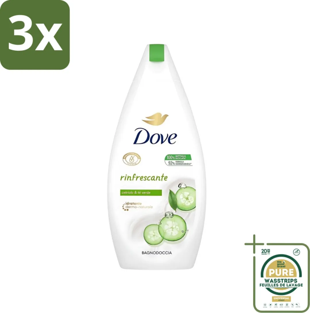 Dove Refreshing Douchegel Komkommer & Groene Thee 1350ml