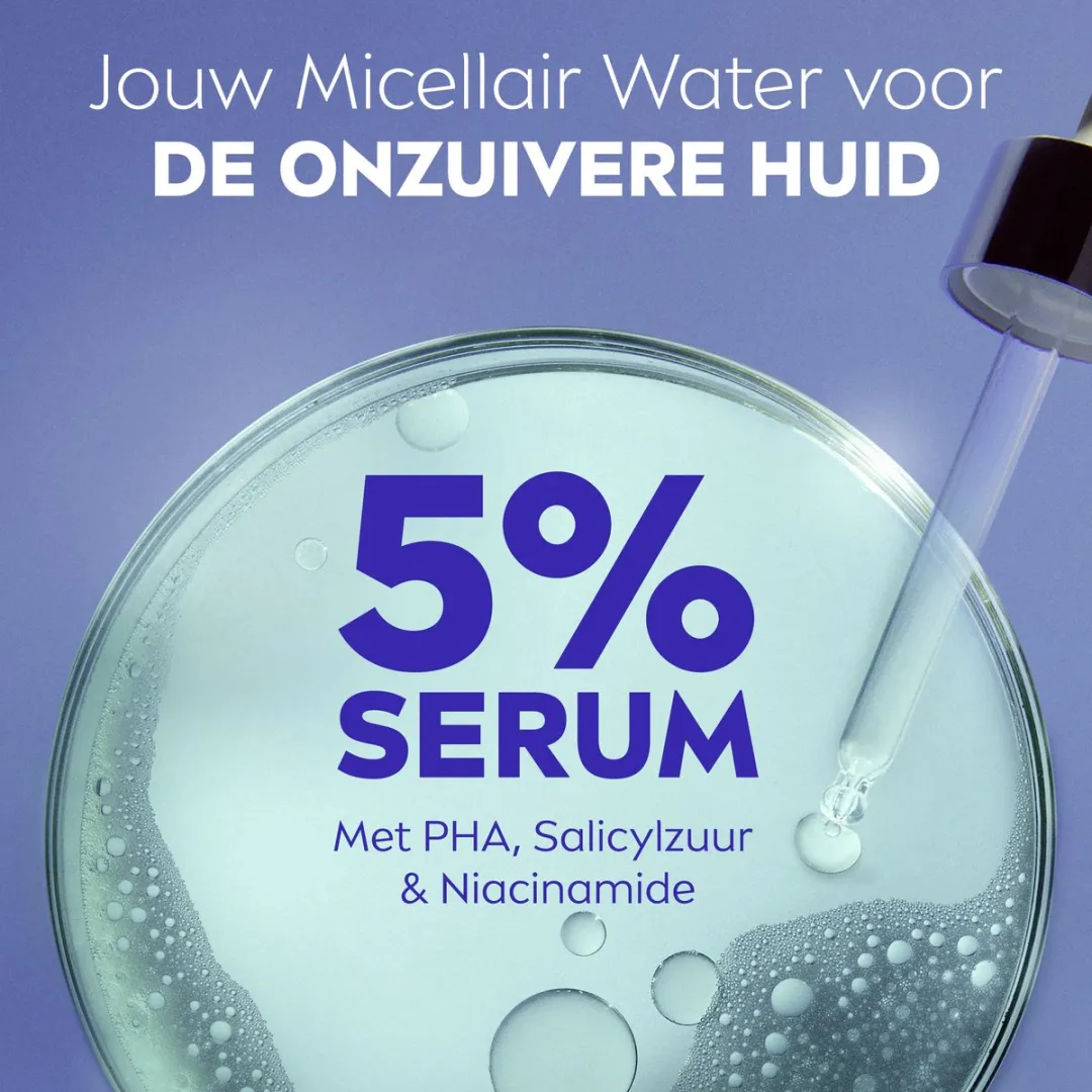 NIVEA Derma Skin Clear Micellair Water 2000ml - 5x400ml