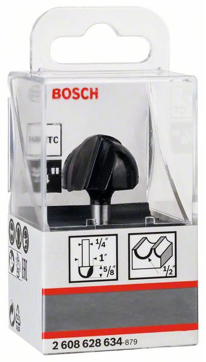 Bosch Holle Frese 1/4" R1 12,7mm
