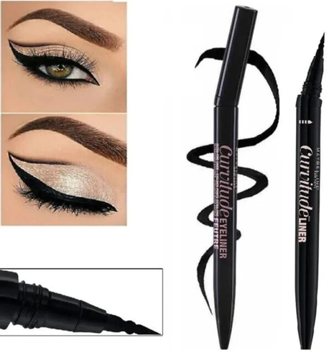 Maybelline Curvitude Eyeliner 01 Black - 5g