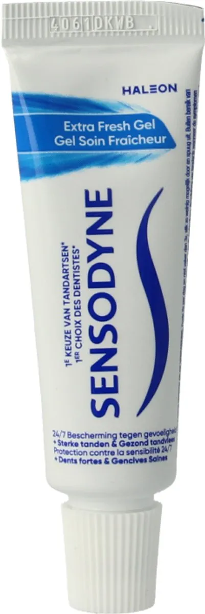 Sensodyne Tandpasta Extra Fresh Gel Mini 15ml