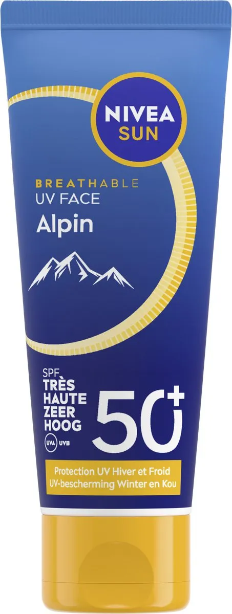 NIVEA SUN UV Face Alpin SPF50+ Gezicht Zonnebrandcrème 40ml - afbeelding 6 van 6