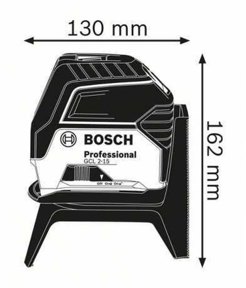 Bosch Professional GCL 2-50 Lasercombinatiemachine - afbeelding 2 van 3