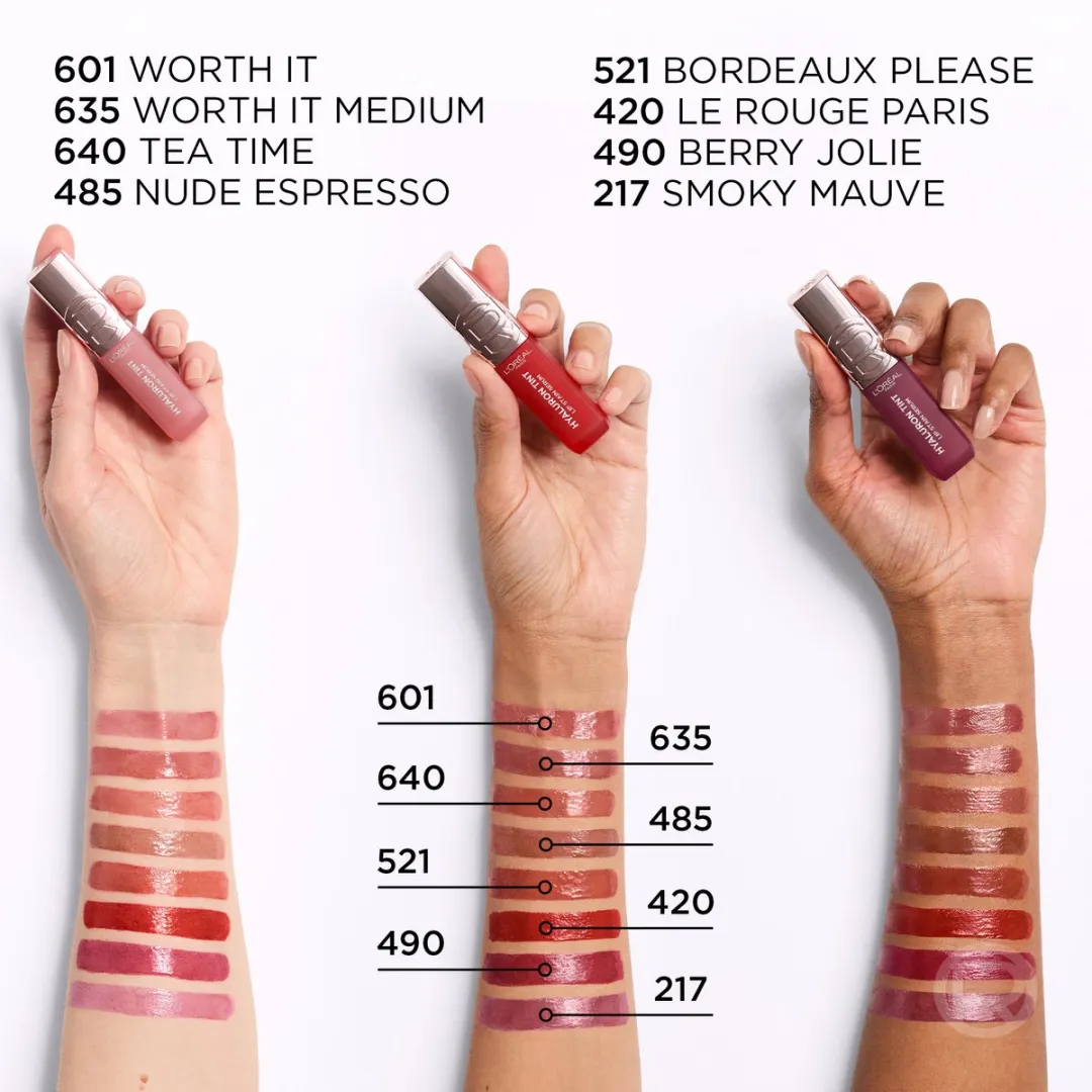 L'Oréal Paris Hyaluron Tint Lipstain 217 Smoky Mauve - 5ml