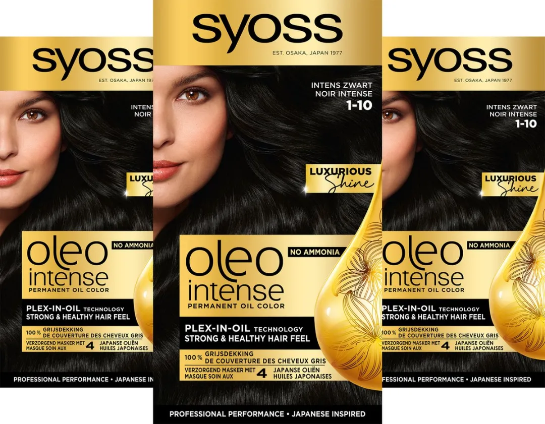 SYOSS Oleo Intense 1-10 Intens Zwart