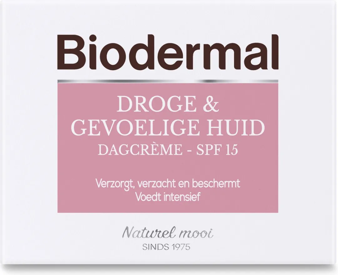 Biodermal Dagcrème Droge & Gevoelige Huid 50ml