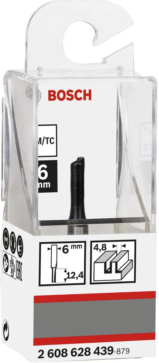 Bosch HM 4.8x12.4mm Vingerfrezen - 6 Stuks