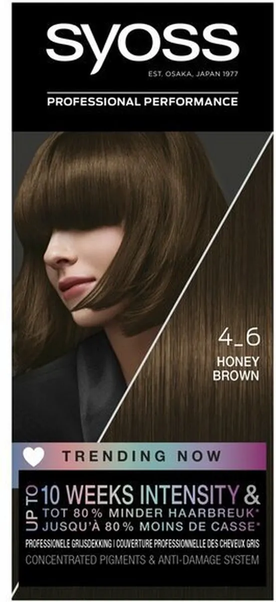 SYOSS Haarverf 4-6 Honey Brown