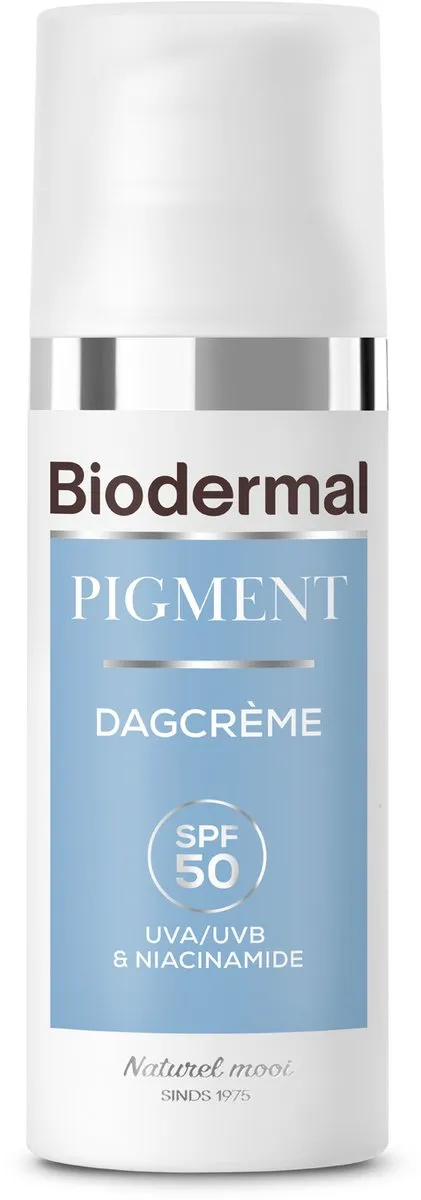 Biodermal Pigment Dagcrème SPF 50 - 50ml - afbeelding 6 van 6