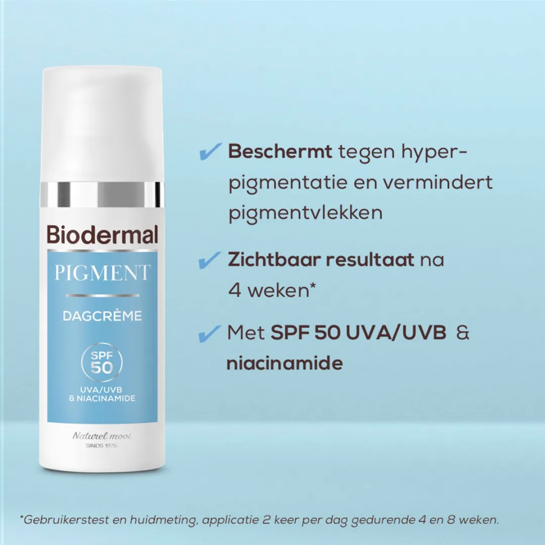Biodermal Pigment Dagcrème SPF 50 - 50ml
