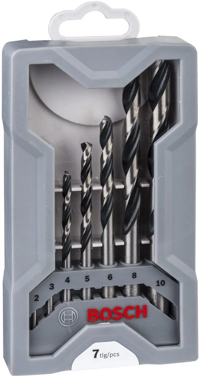 Bosch 7-delige HSS PointTeQ Spiraalboor set 2-10mm