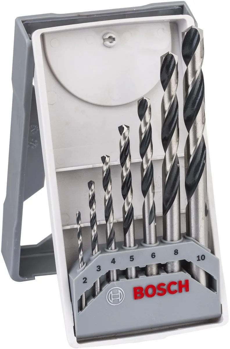 Bosch 7-delige HSS PointTeQ Spiraalboor set 2-10mm