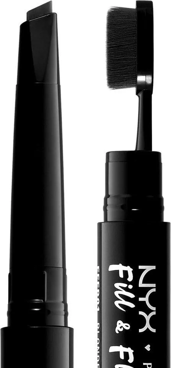 NYX Fill & Fluff Wenkbrauw Pomade Potlood - Zwart - afbeelding 6 van 6
