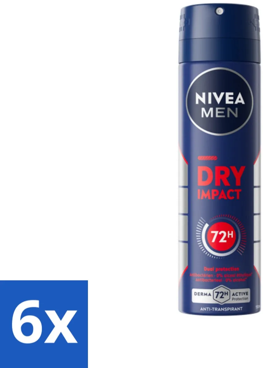 NIVEA MEN Dry Impact Deodorant Spray 150ml
