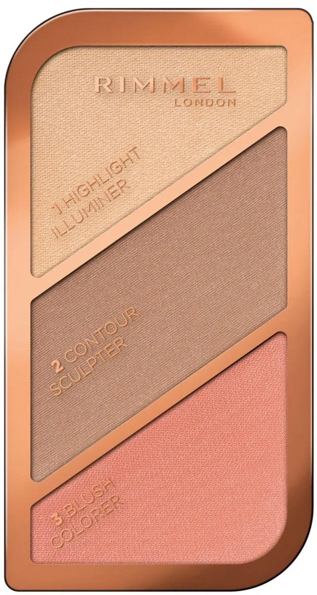Rimmel London Sculpting Kit Powder 002 Medium