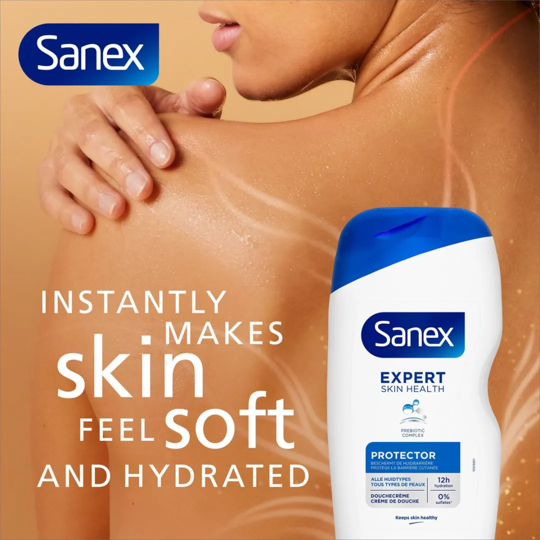 Sanex Expert Skin Health Protector Douchegel 2400ml - 6 Stuks