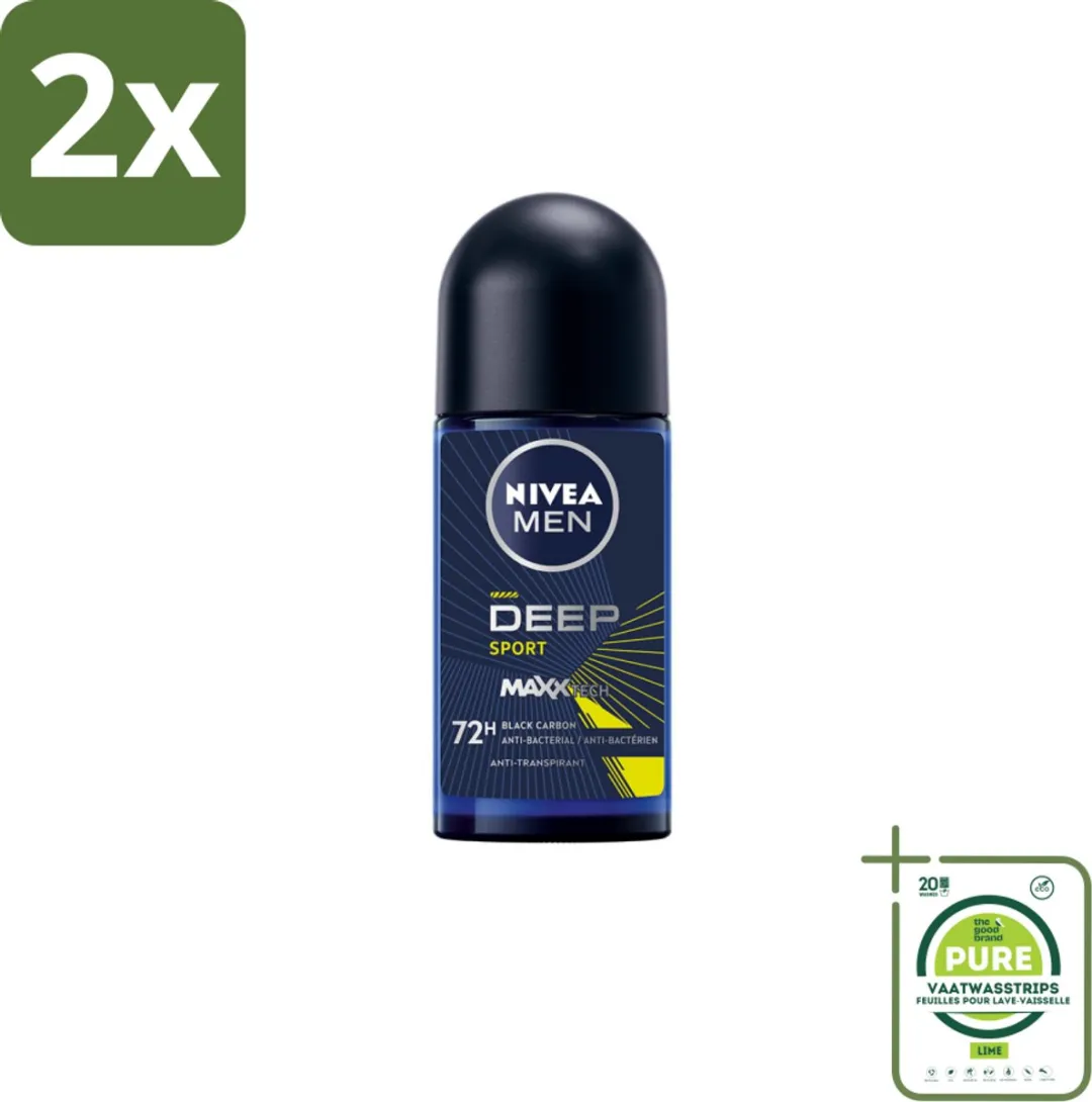 NIVEA MEN Deep Sport Deodorant Roller 100ml