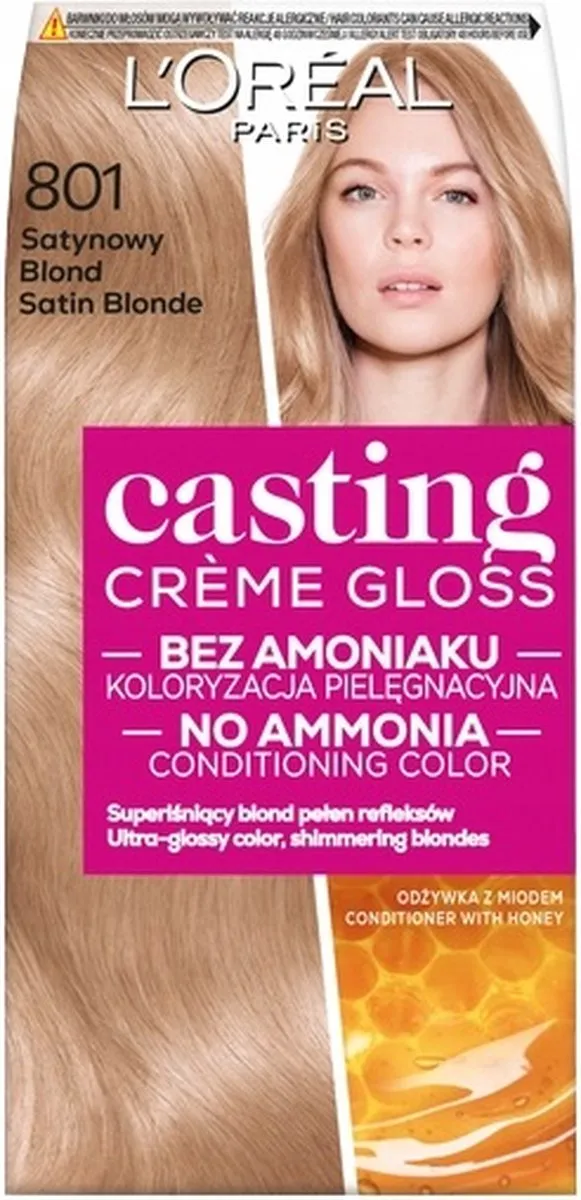 L'Oréal Paris Casting Crème Gloss 801 Satin Blonde