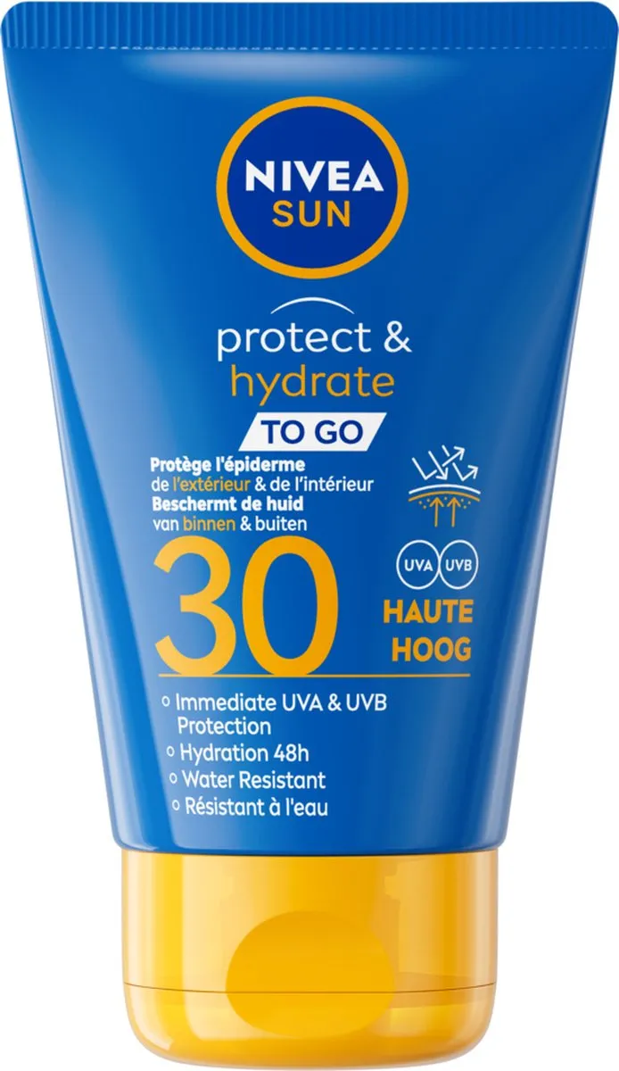 NIVEA SUN Protect & Hydrate Pocket Zonnemelk SPF 30