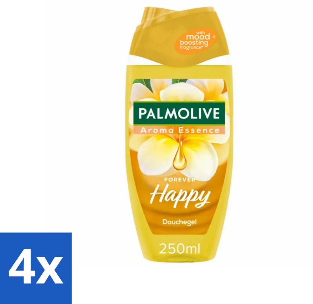 Palmolive Douchegel Aroma Essence Forever Happy 250ml - 4 Stuks