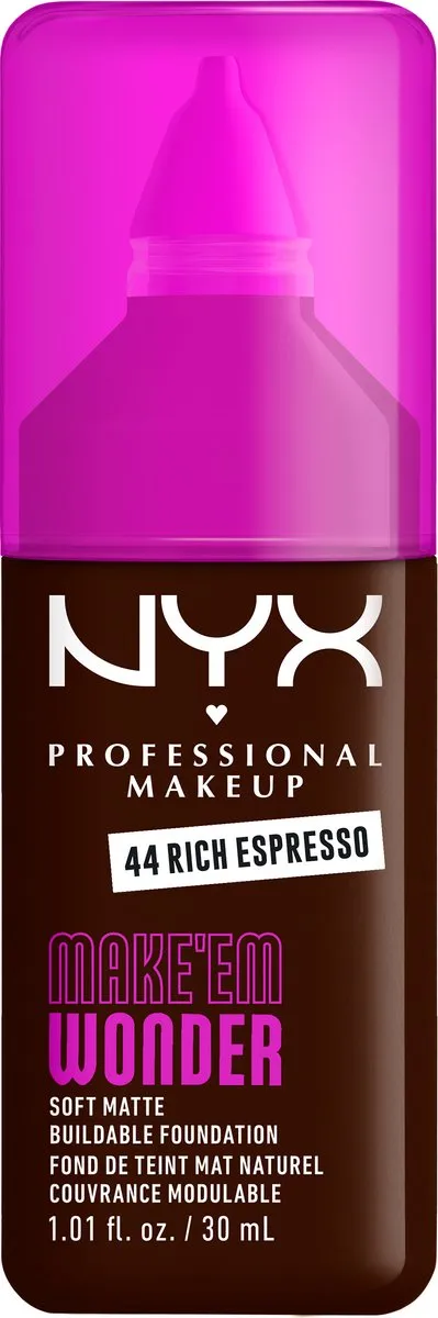 NYX Make 'EM Wonder Foundation Rich Espresso 30ml