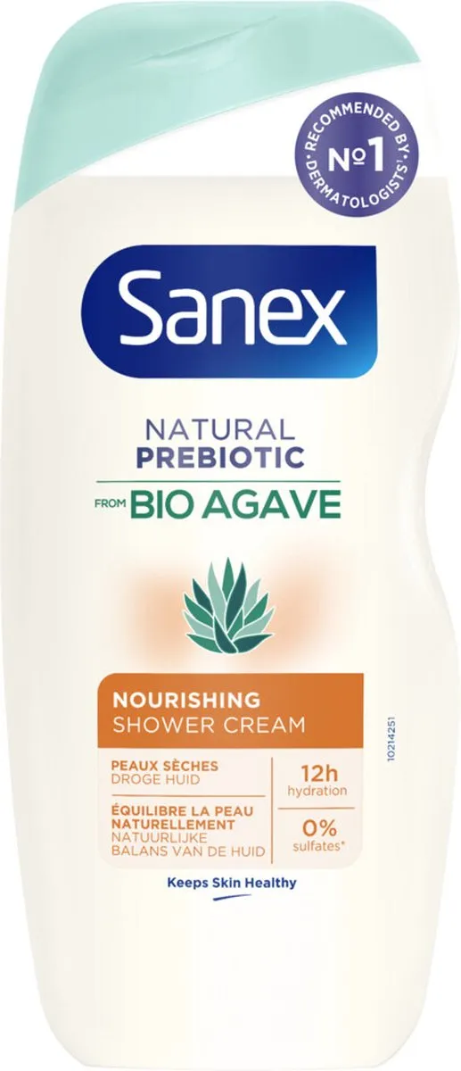 Sanex Agave Douchecrème 250ml - 6 Stuks