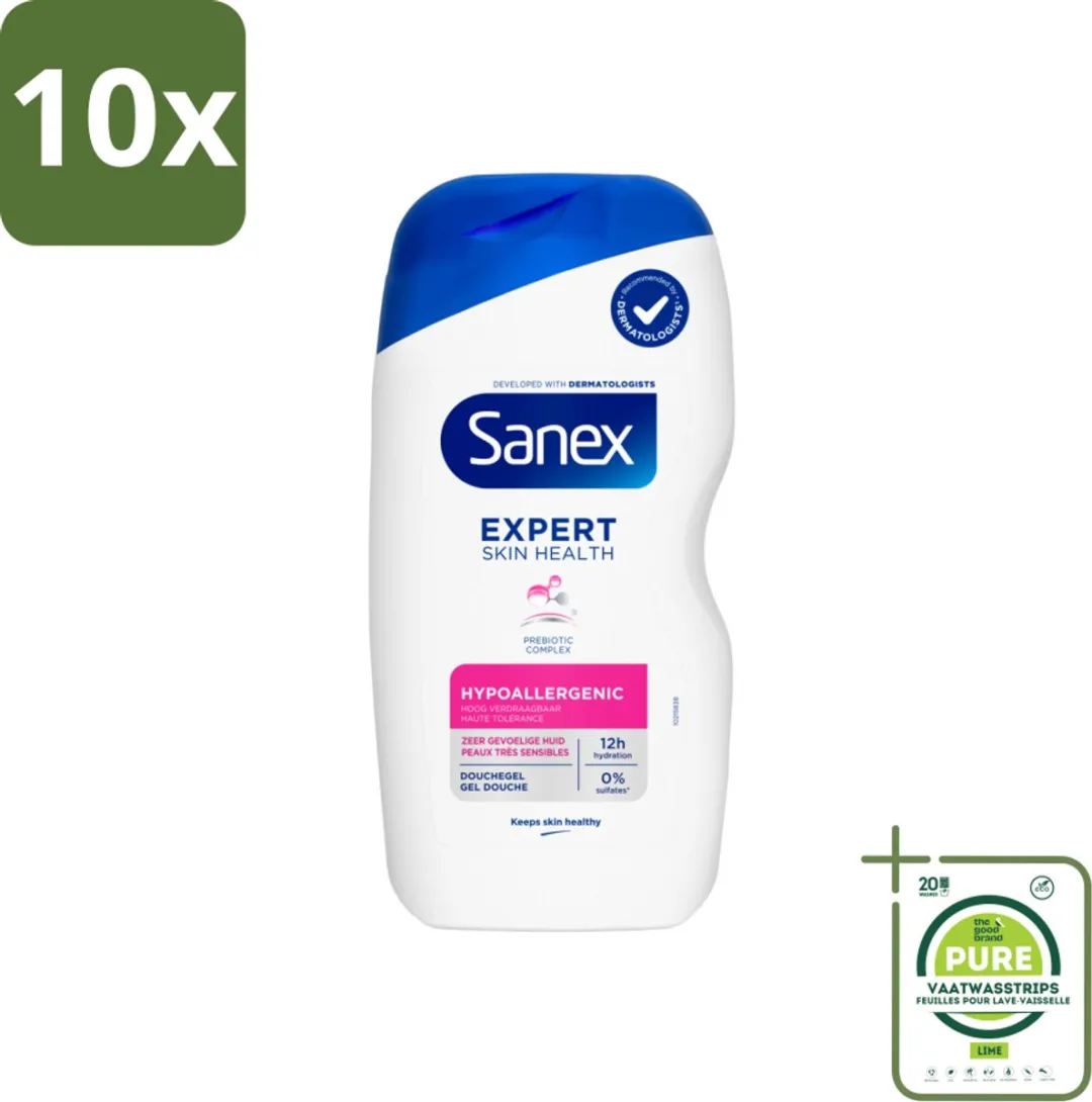 Sanex Expert Skin Health Douchegel Hypoallergeen 400ml