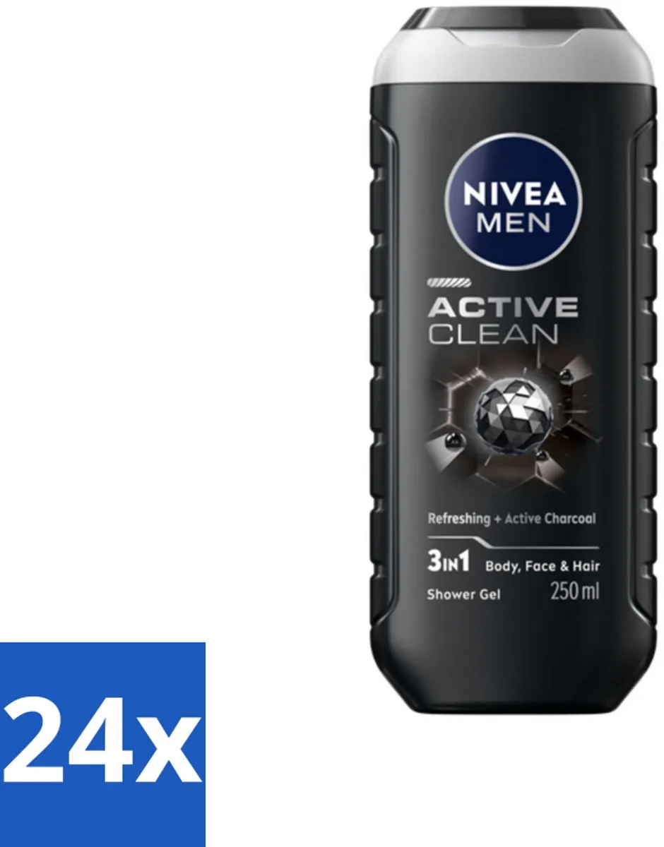 NIVEA MEN Active Clean Douchegel 250ml