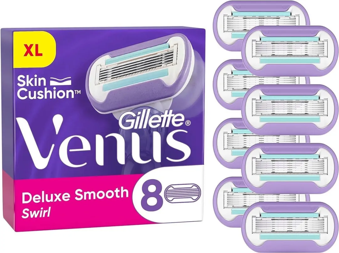 Gillette Venus Extra Smooth Swirl Scheermesjes 8 Stuks